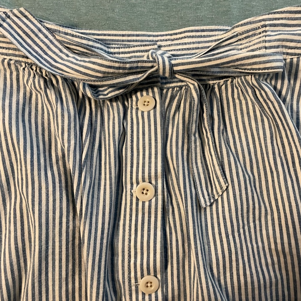 MADEWELL Bottom Down Midi Skirt: Size 8